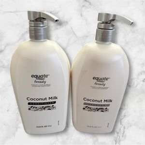 Equate Beauty Coconut Milk Shampoo and Conditioner Set - Cream